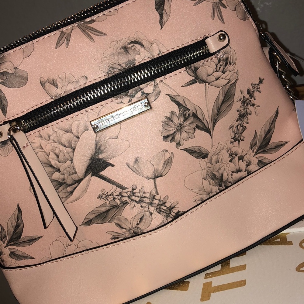 Madden Girl cross body floral purse (handbag)